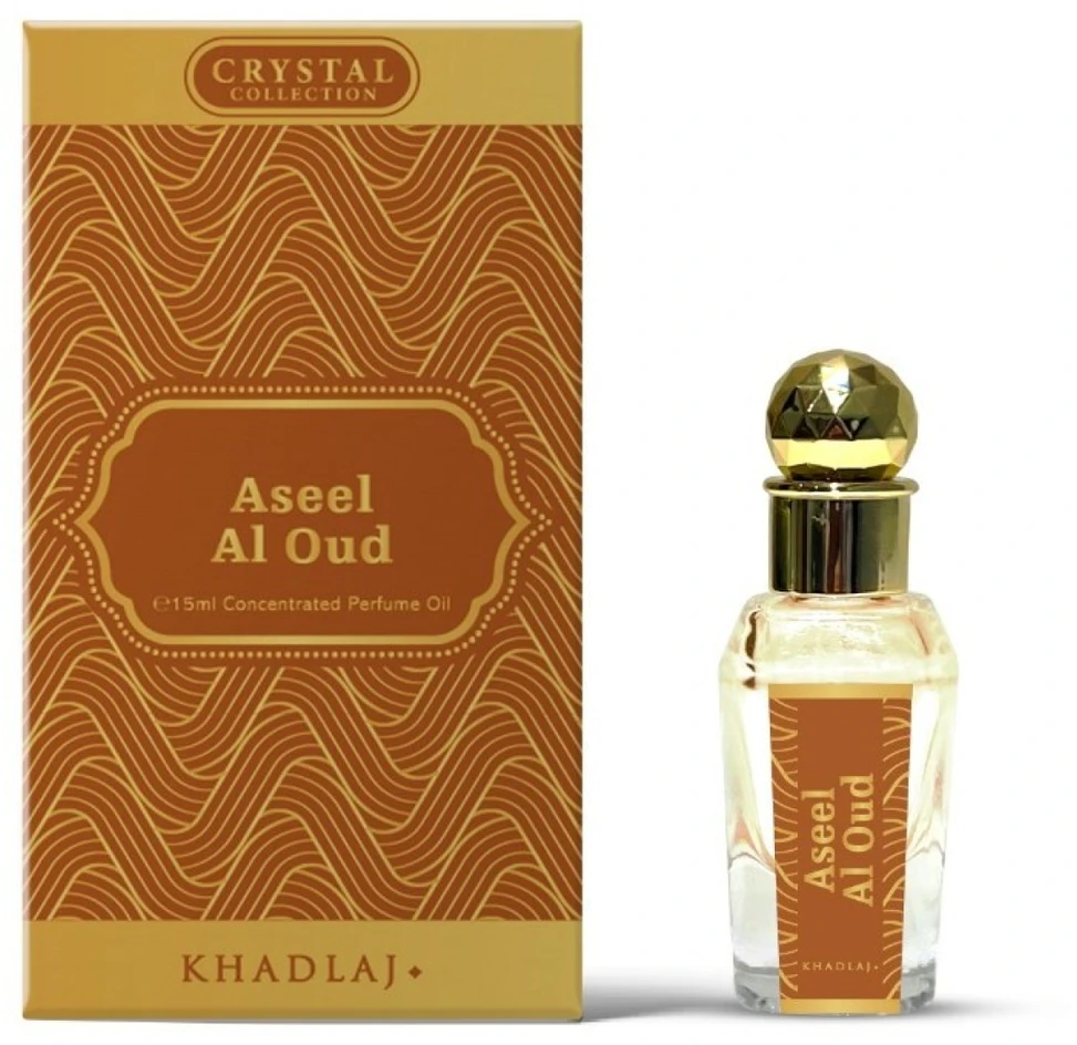 Khadlaj Aseel Al Oud - koncentrovaný parfémovaný olej, 15 ml