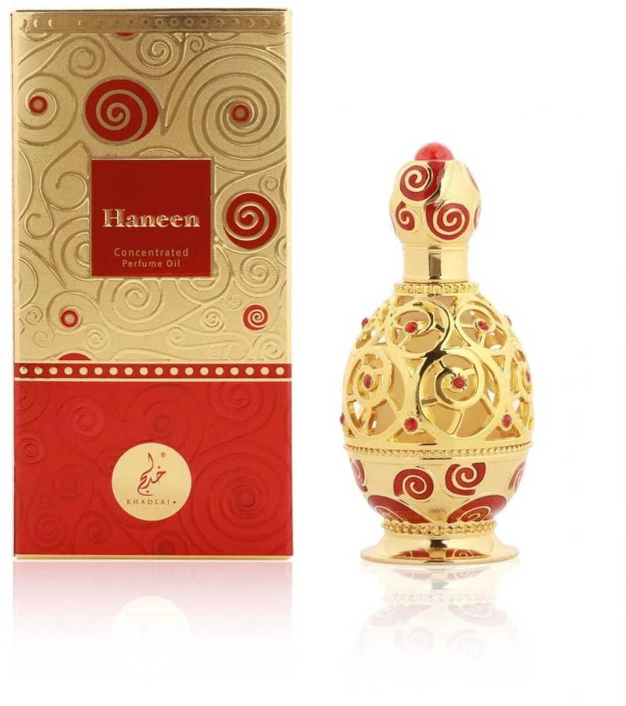 Khadlaj Haneen Gold CPO aliejiniai kvepalai unisex, 20 ml