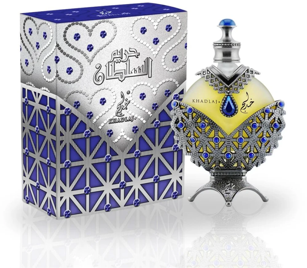 Khadlaj Hareem Al Sultan Antique Mėlyna CPO aliejiniai kvepalai unisex, 35 ml