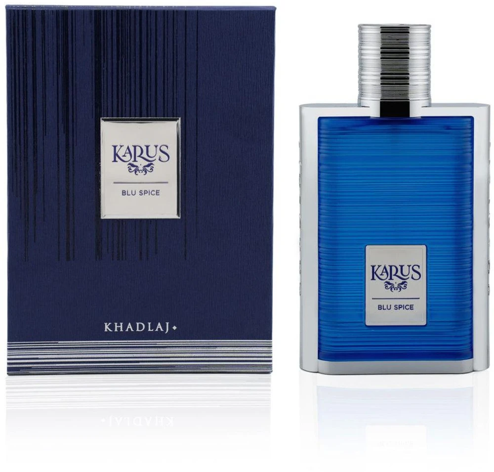 Khadlaj Karus Mėlyna Spice EDP parfumuotas vanduo unisex, 100 ml