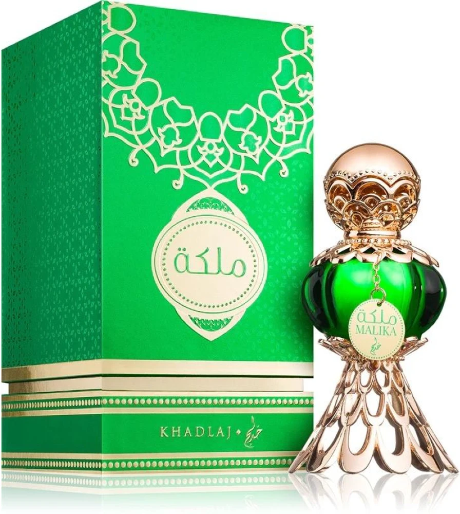 Khadlaj Malika Žalias CPO aliejiniai kvepalai moterims, 20 ml