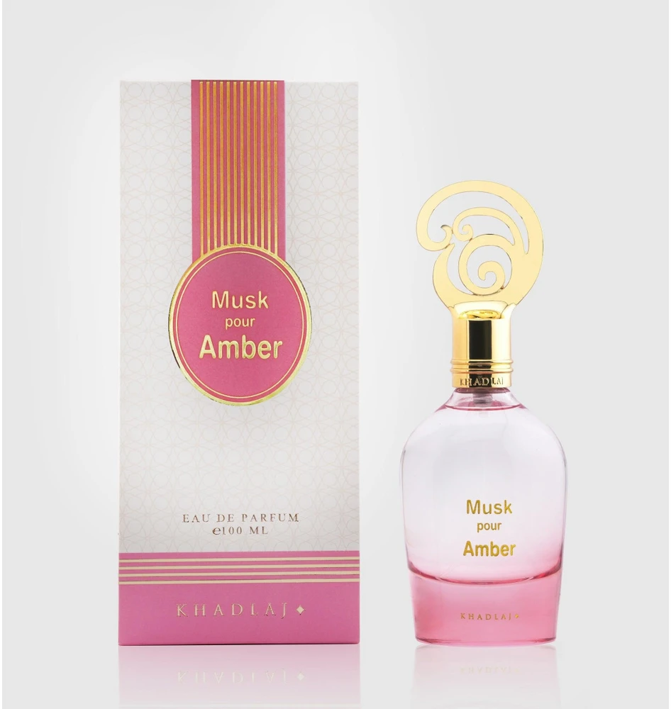 Khadlaj Musk Pour Amber EDP parfumuotas vanduo moterims, 100 ml