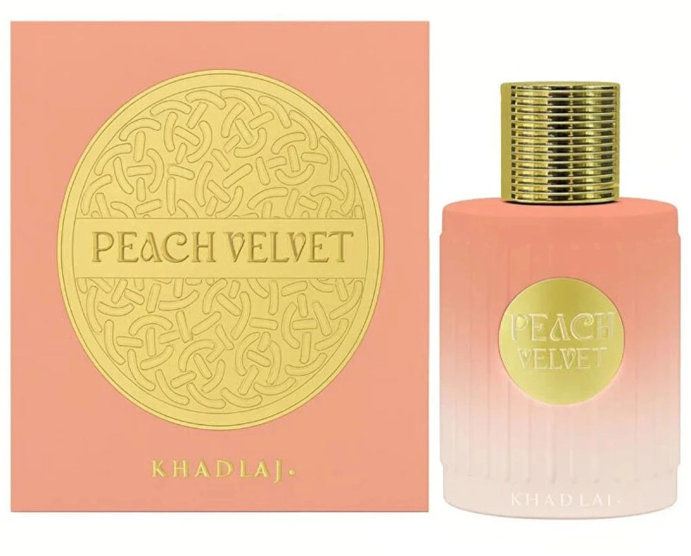 Khadlaj Peach Velvet EDP parfumuotas vanduo moterims, 100 ml