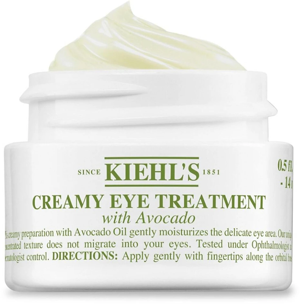 Kiehl´s Kiehl's Creamy Eye Treatment With Avocado maitinantis paakių kremas su avokadu, 14 ml