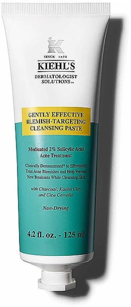 Kiehl´s Kiehl's Gently Effective Blemish-Targeting Cleansing Paste veido valymo pasta visų tipų odai, 125 ml