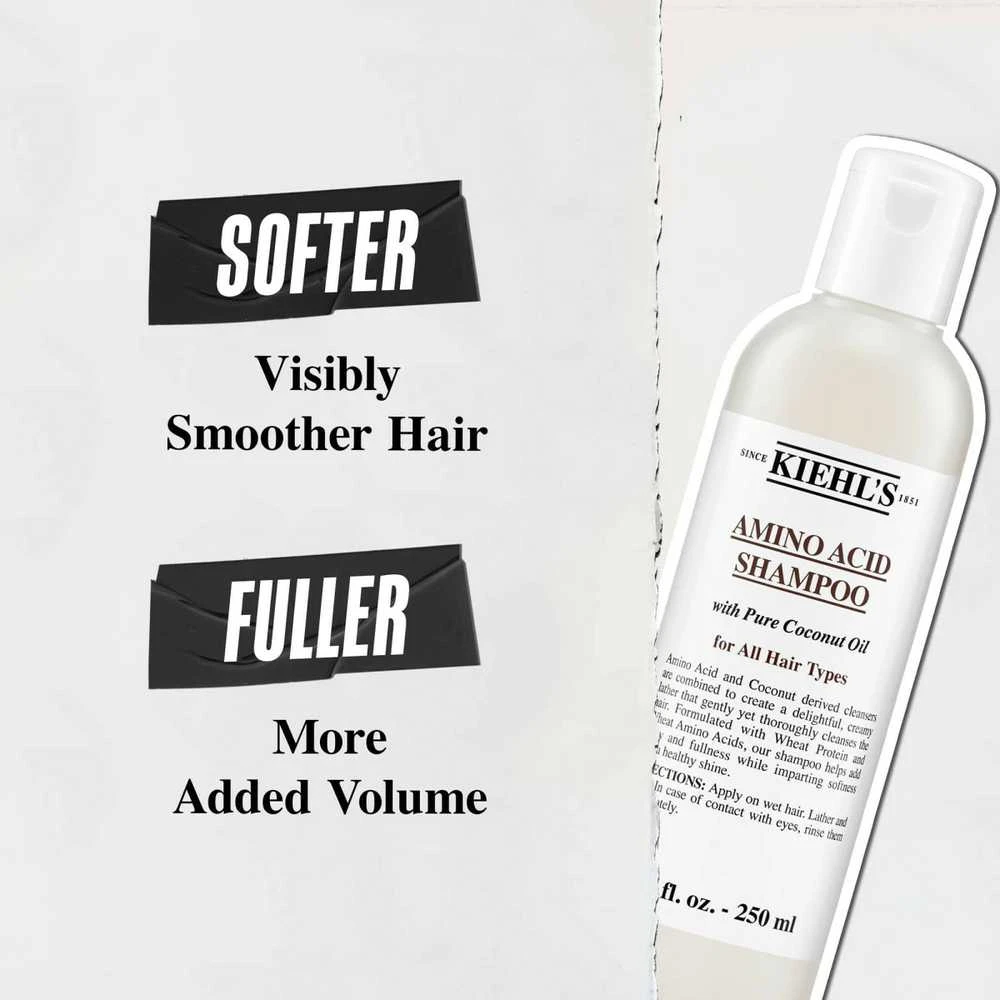 Kiehl´s Kiehl's Amino Acid Šampūnas šampūnas su kokosų aliejumi ir aminorūgštimis, 250 ml
