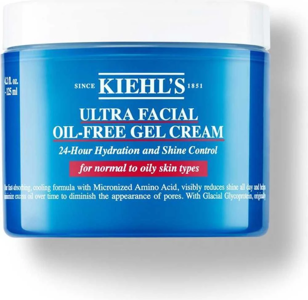 Kiehl´s Kiehl's Ultra Facial Oil-Free Gel-Kreminis gelinis kremas normaliai ir riebiai veido odai, 125 ml
