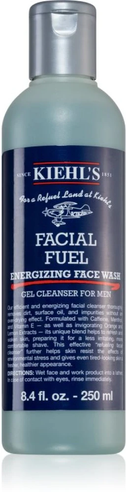 Kiehl´s Kiehl's Men Facial Fuel Energizing Face Wash gaivinantis veido prausiklis vyrams, 250 ml