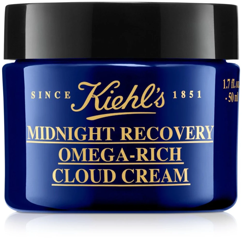 Kiehl´s Kiehl's Midnight Recovery Omega Rich Cloud Kreminis atkuriantis naktinis veido kremas su omega rūgštimis, 50 ml