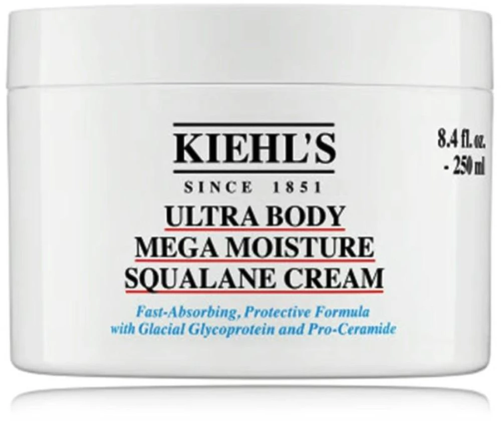 Kiehl´s Kiehl's Ultra Body Mega Moisture Squalane Kreminis intensyviai drėkinantis kūno kremas, 250 ml