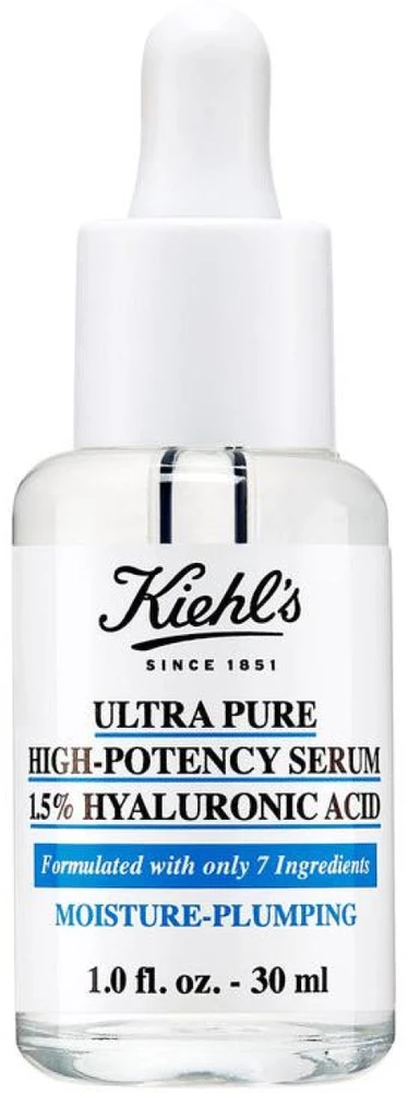 Kiehl's Kiehl´s Odos serumas sausai odai Ultra Pure 1,5 % hialurono (didelio poveikio rūgščių serumas) 30 ml