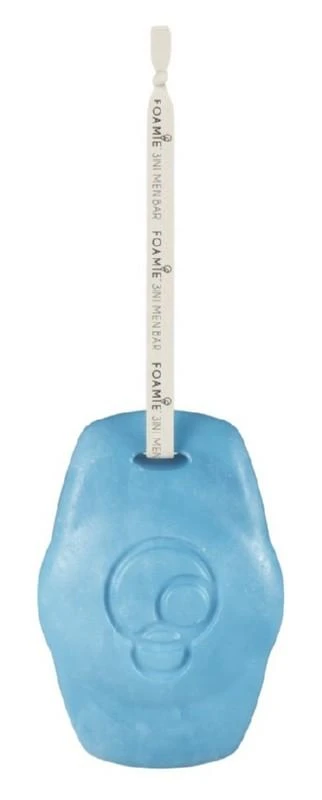 Kietasis prausiklis vyrams Foamie 3 in 1 Shower Body Bar For Men Seas the Day, su mėtomis ir citrina