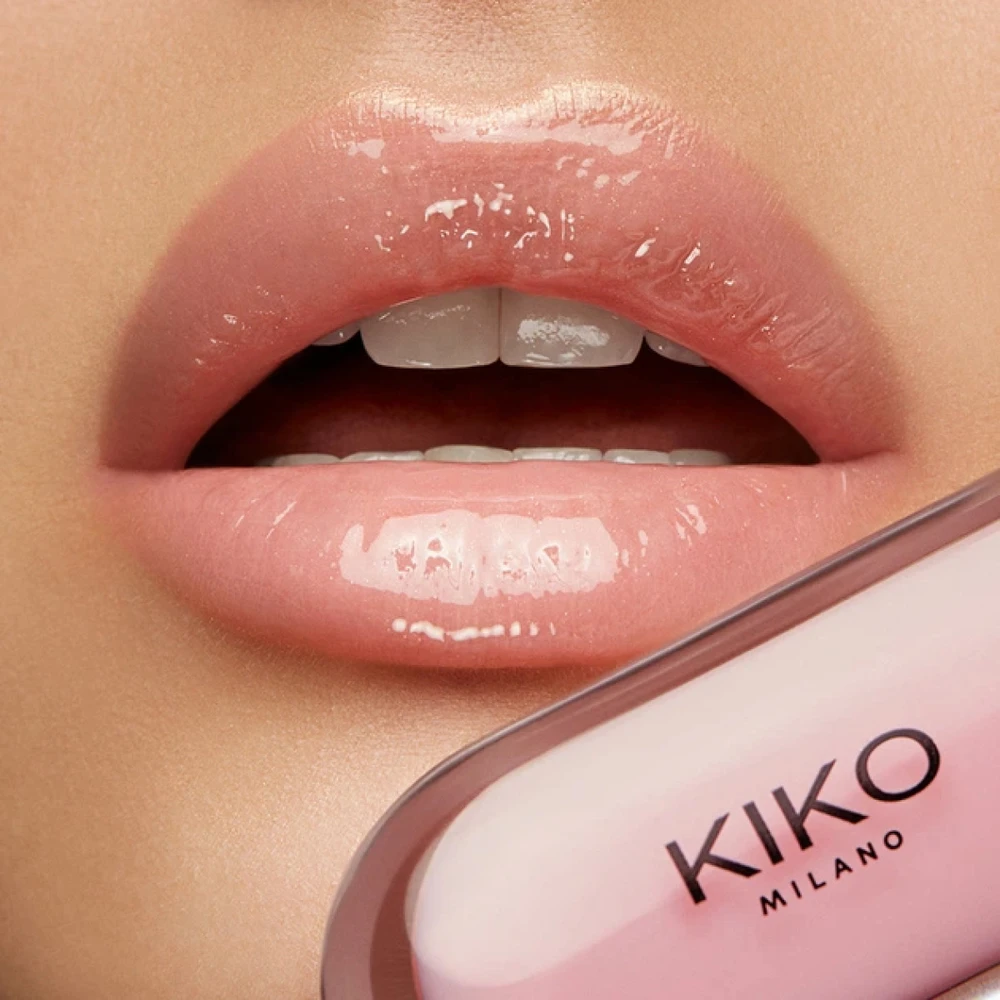 Kiko Milano Lip Volume Plumping Effect Lip Kreminis lūpų balzamas, atspalvis: 01 Tutu Rose, 6.5 ml