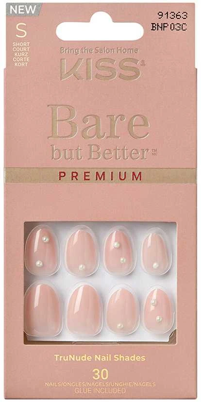 KISS Bare-But-Better Premium Nails - Slay 30 vnt.