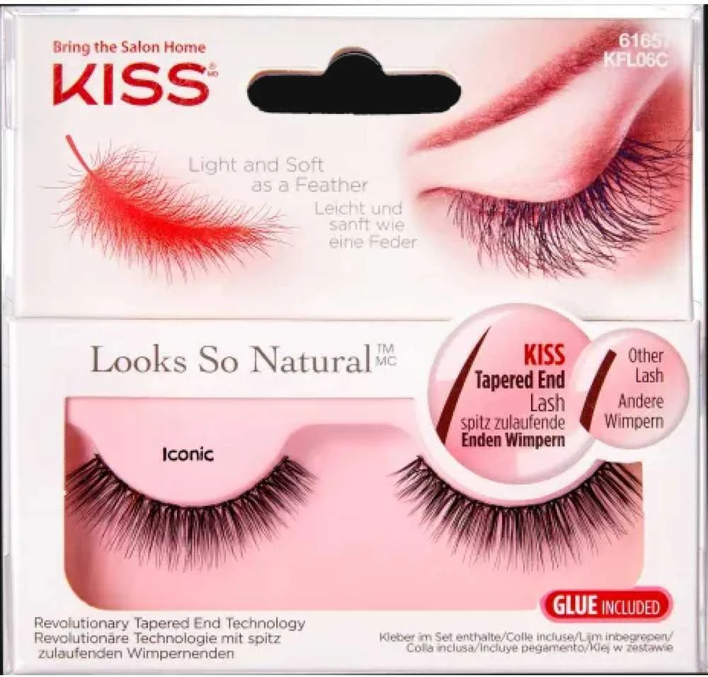 KISS LOOKS SO NATURAL dirbtinės blakstienos