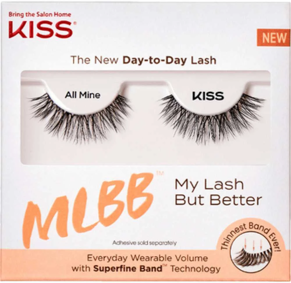 KISS dirbtinės blakstienos natūraliam apimčiai My Lash But Better 04