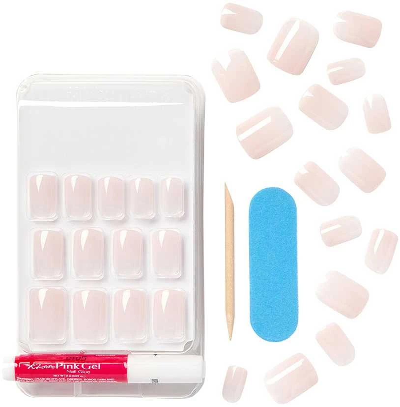 KISS Gel nails Bare-But-Better Nails Nudies 28 pcs