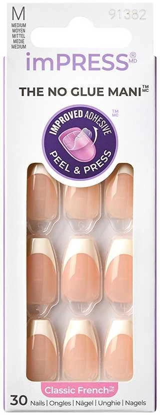 KISS Lipnūs nagai ImPRESS Nails - Idealus 30 vnt
