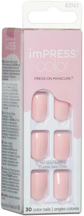 KISS IMPRESS COLOR priklijuojami nagai (30 vnt.)