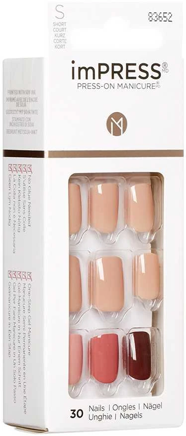 KISS Lipnūs nagai imPRESS Nails Before Sunset 30 vnt.