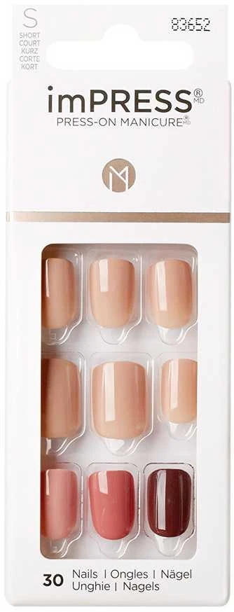 KISS Lipnūs nagai imPRESS Nails Before Sunset 30 vnt.