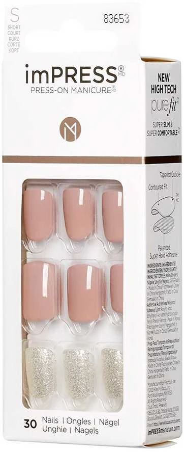 KISS Lipnūs nagai imPRESS Nails Dar vienas šansas 30 vnt.