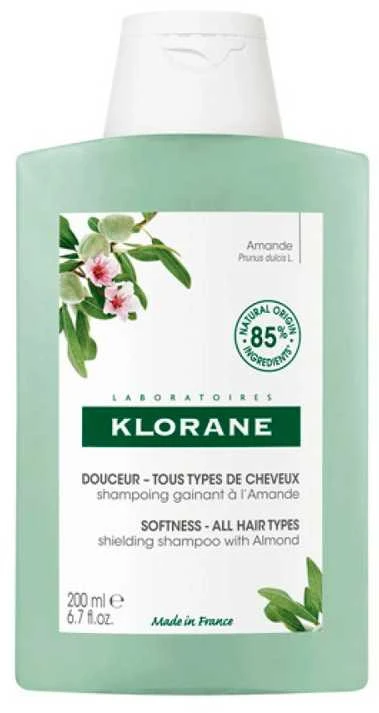 Klorane Almond Milk Šampūnas, 200 ml