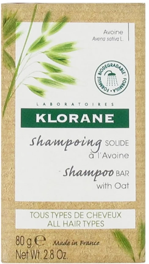 Klorane Avene kietasis šampūnas 80gr