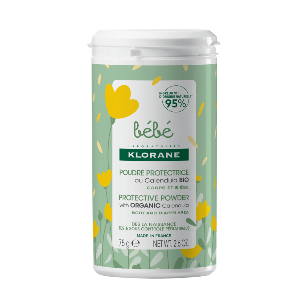 Klorane Baby apsauginė kūno pudra, 75 g