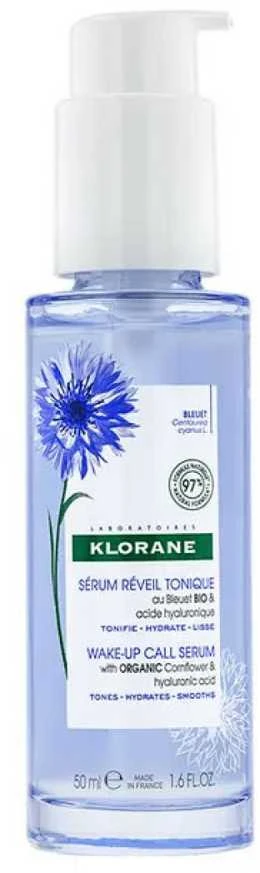 Klorane Cornflower BIO Cornflower Toning Awakening Serum, 50 ml