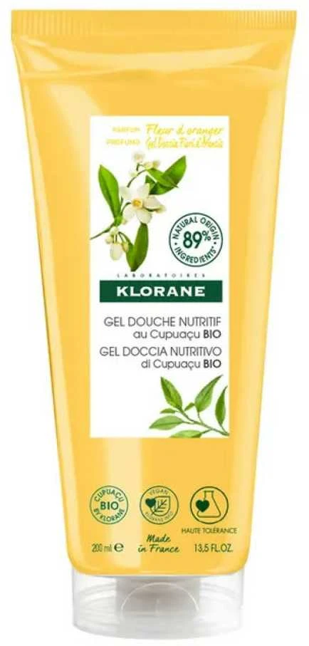 Klorane Oranžinis Blossom Dušo želė, 200 ml