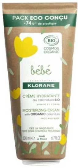 Klorane Organic Baby Moisturizing Kreminis, 200 ml