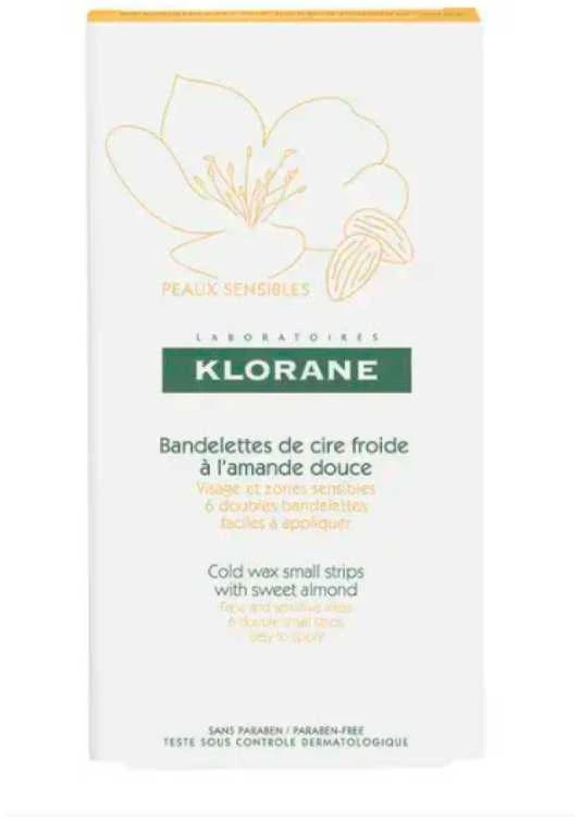 "Klorane" šalto vaško juostelių šalinimas Veidas