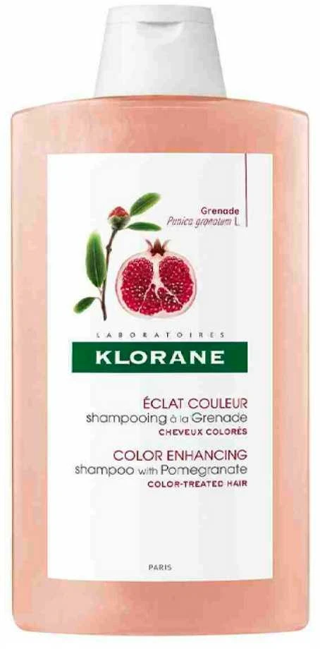 "Klorane" granatų plaukų šampūnas 400ml