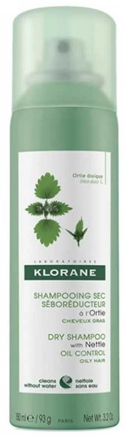 Klorane Purifying Sausas šampūnas Nettle sausas šampūnas 150ml