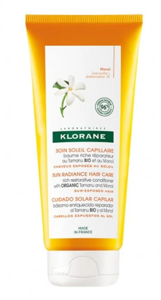 "Klorane" atkuriamasis balzamas, praturtintas Monoï ir Tamanu Bio 200ml