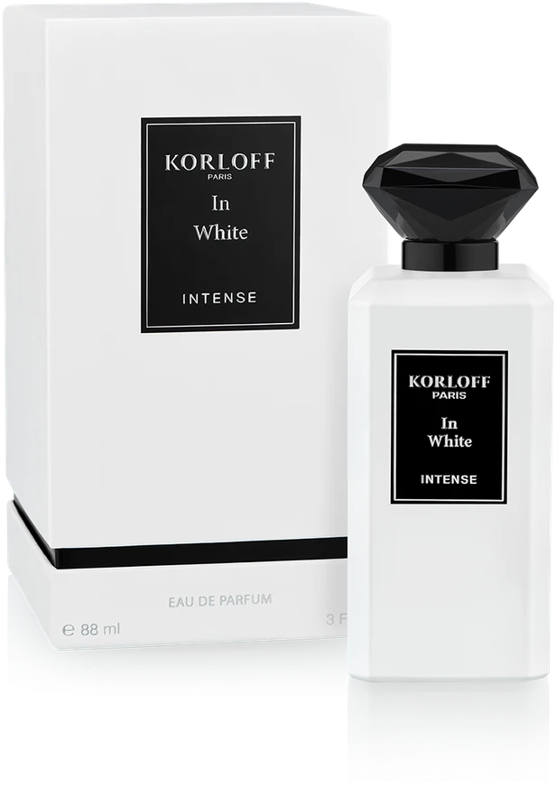 Korloff In Baltas Intense for Men (Kvepalai Vyrams) EDP 88ml