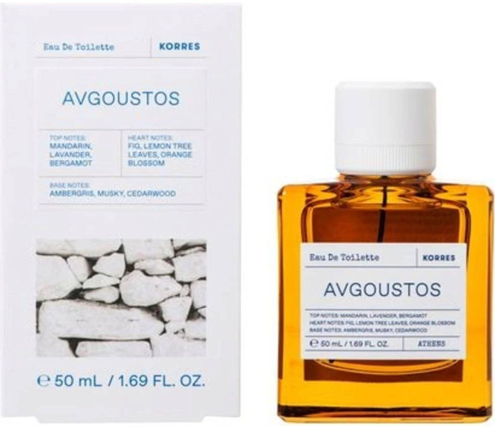 Korres Avgoustos EDT tualetinis vanduo unisex, 50 ml