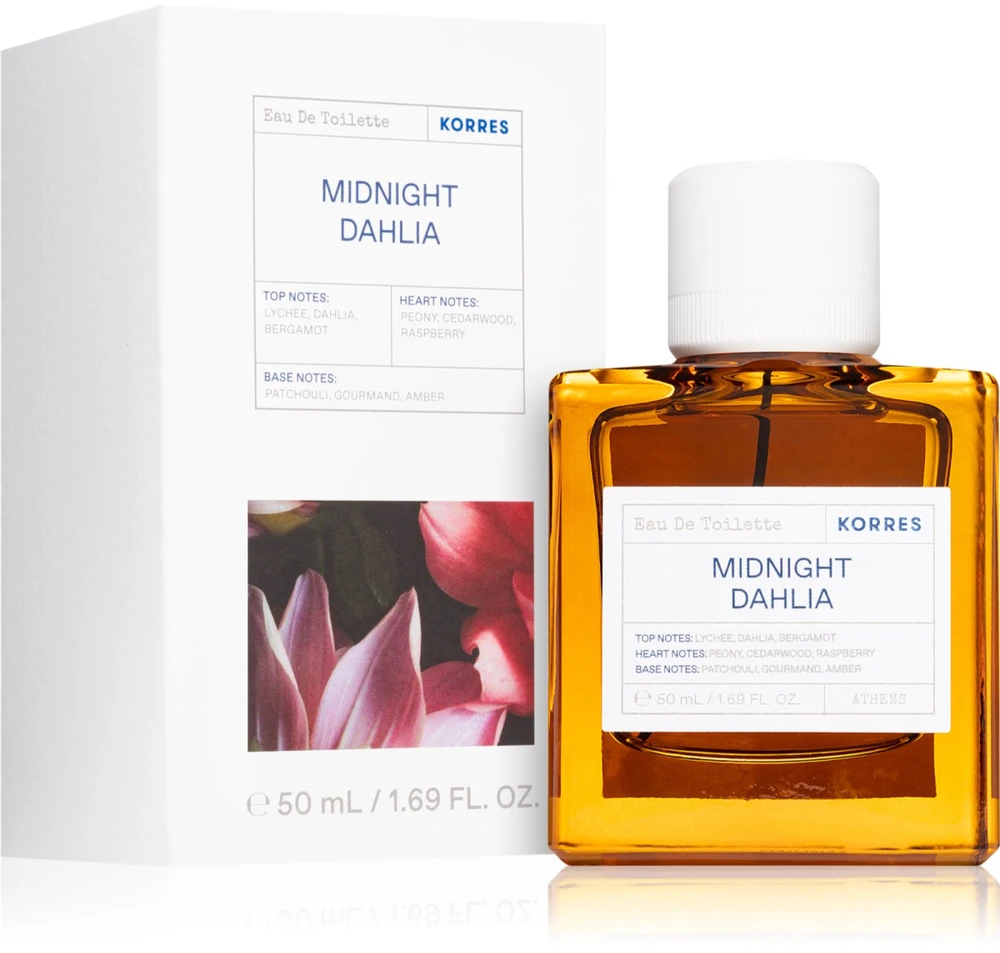 Korres Midnight Dahlia EDT tualetinis vanduo Unisex, 50 ml