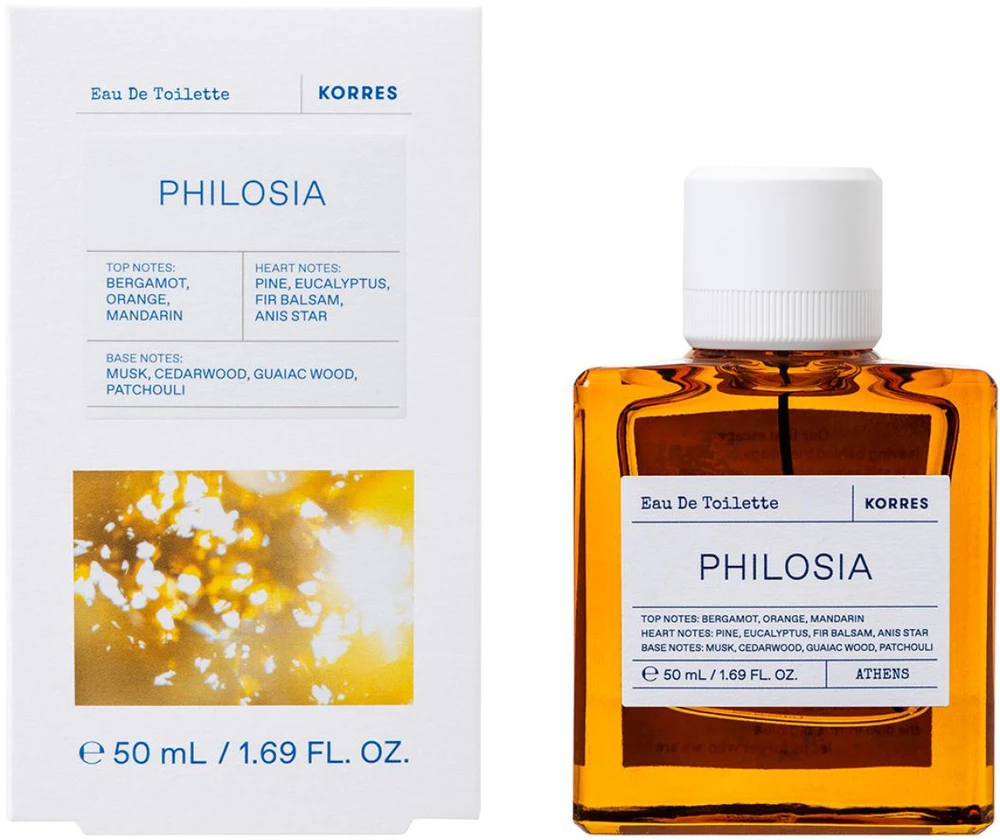 Korres Philosia EDT tualetinis vanduo unisex, 50 ml