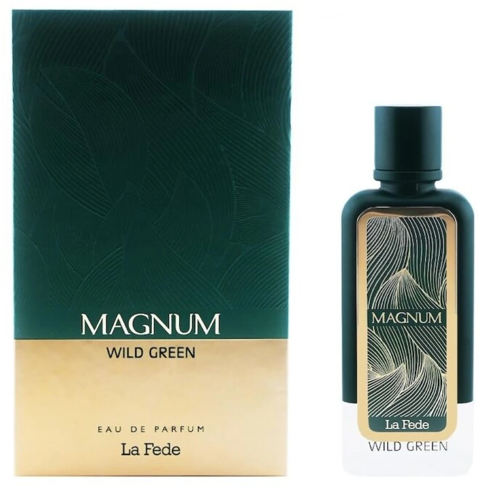 La Fede Magnum Wild Žalias EDP parfumuotas vanduo unisex, 100 ml