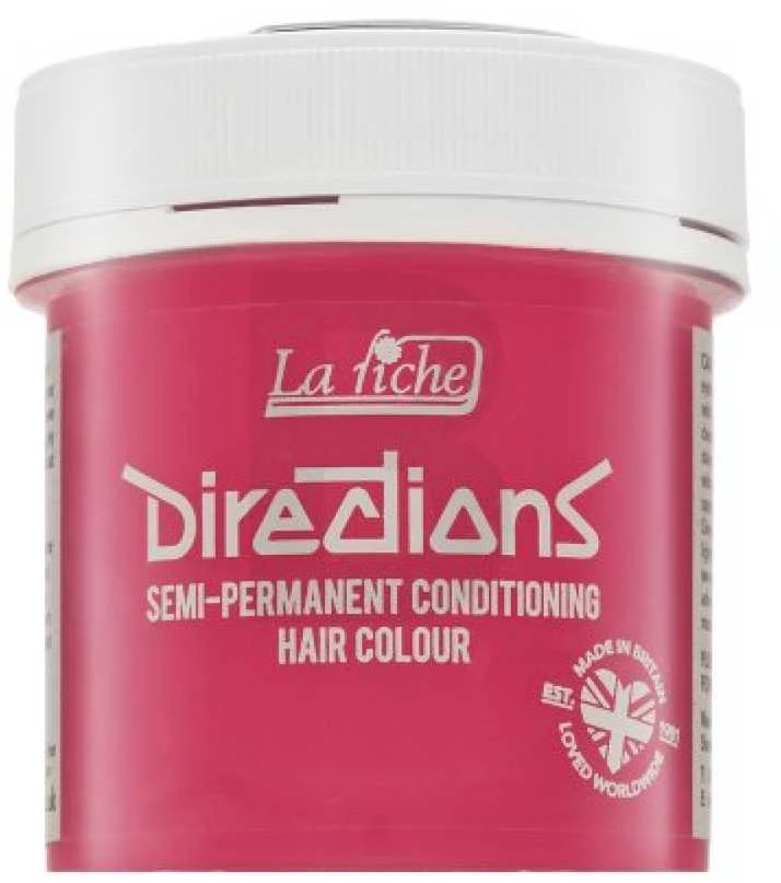 La Riché Directions Semi-Permanent Condicioning Hair Color Carnation Rožinė, 88 ml
