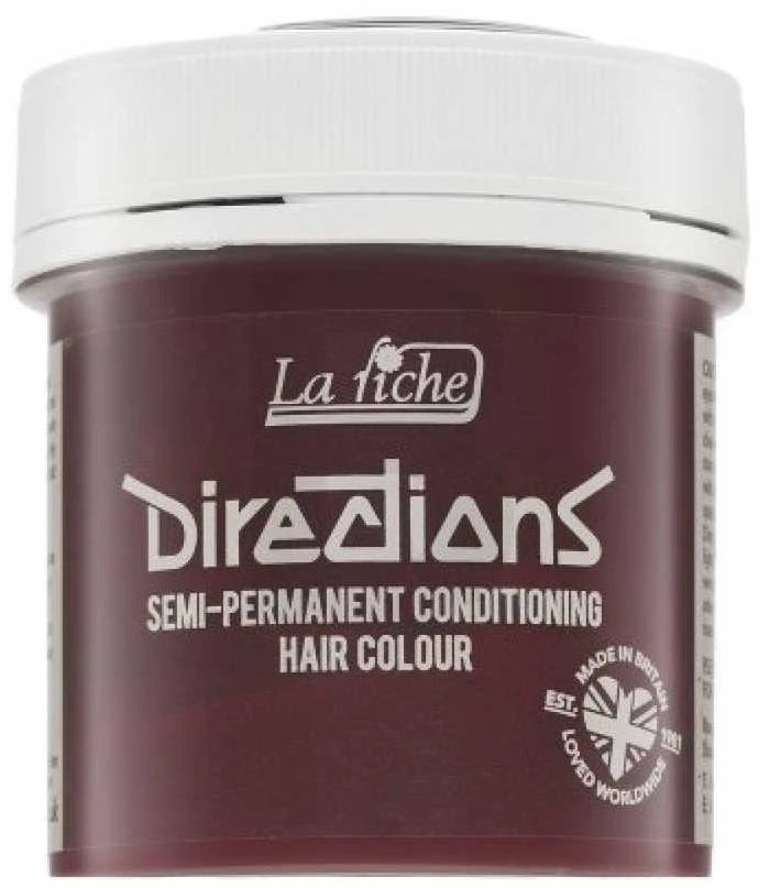 La Riché Directions Semi-Permanent Conditioning Hair Colour Vermillion Raudona, 88 ml