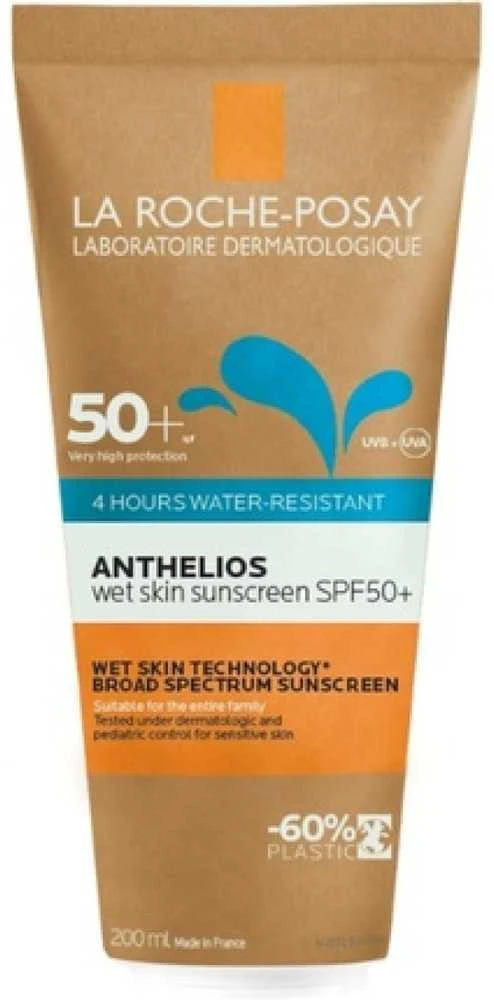 La Roche-Posay Anthelios Dermo‑Pediatrics Wet Lotion SPF 50+ apsauginis losjonas nuo saulės vaikams, 200 ml