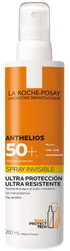 La Roche-Posay Anthelios Purškiklis SPF 50+ purškiamas apsauga nuo saulės, 200 ml