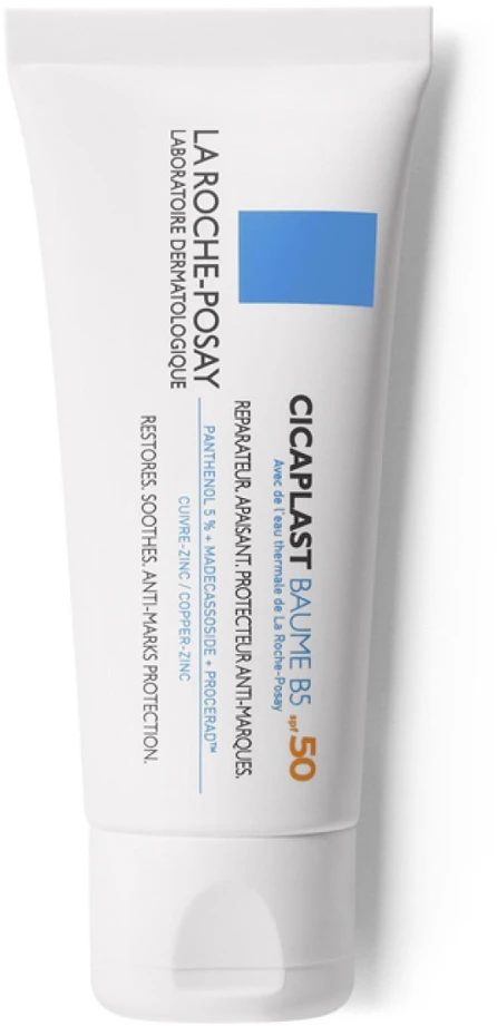 La Roche Posay Cicaplast Baume B5 raminamasis ir regeneruojamasis balzamas SPF 50 atkuriamasis balzamas, 40 ml