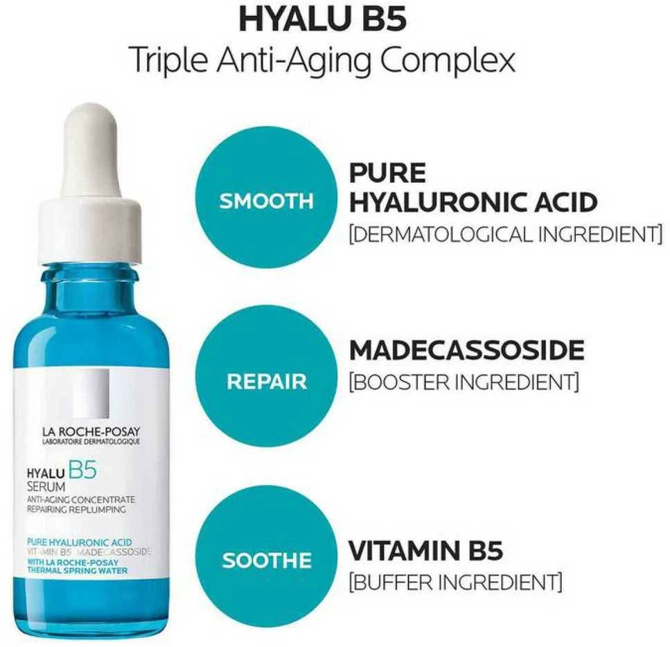 La Roche Posay Hyalu B5 Serum serumas nuo raukšlių su hialurono rūgštimi, 30 ml