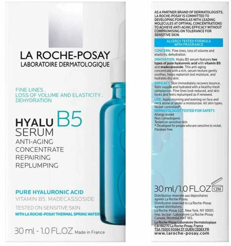 La Roche Posay Hyalu B5 Serum serumas nuo raukšlių su hialurono rūgštimi, 30 ml