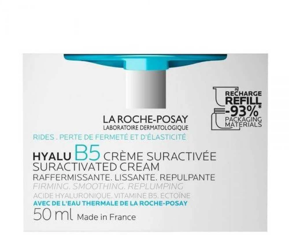 La Roche-Posay Hyalu B5 Suractivated Kreminis Refill veido kremo papildymas, 50 ml