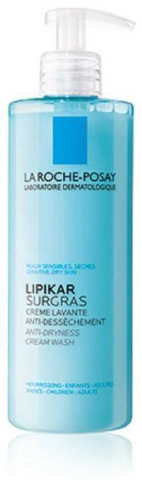 La Roche-Posay La Roche Lipikar Surgras Concentrated Shower-Kreminis kūno prausiklis, 400 ml